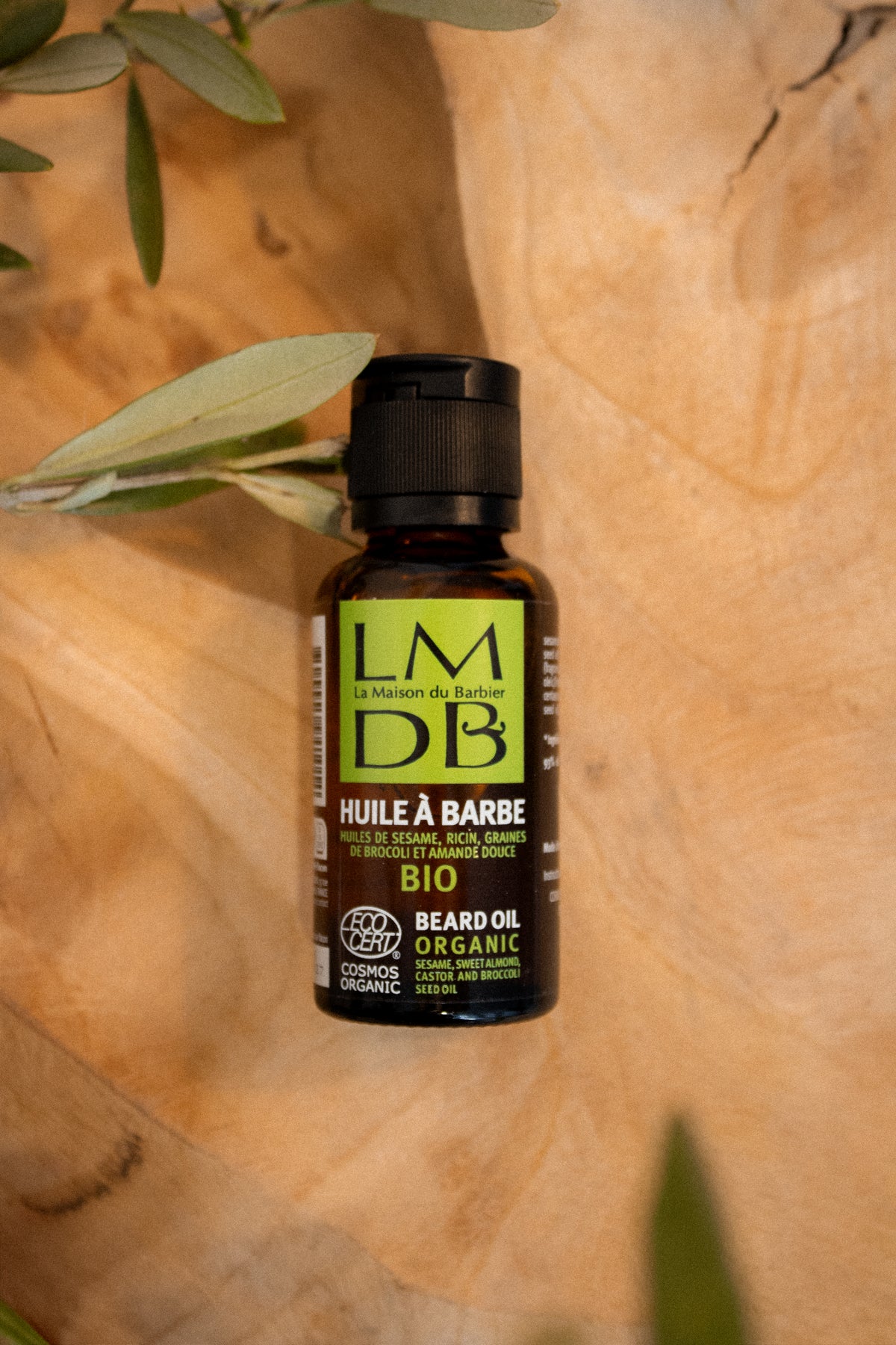 Huile à barbe bio – 4 huiles