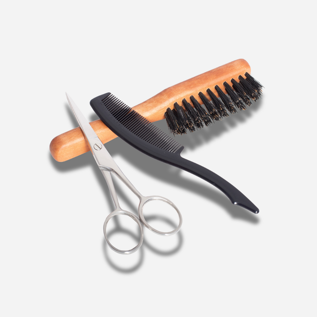Peigne ciseaux brosse à barbe