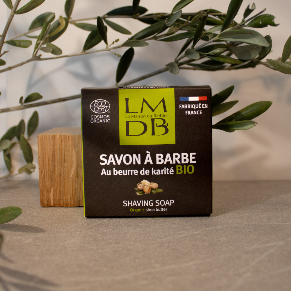 Savon à barbe bio au karité