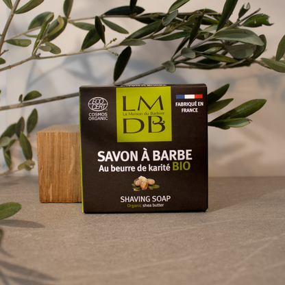 Savon à barbe bio au karité