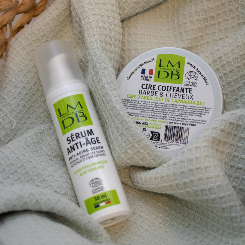 Cire coiffante bio barbe et cheveux