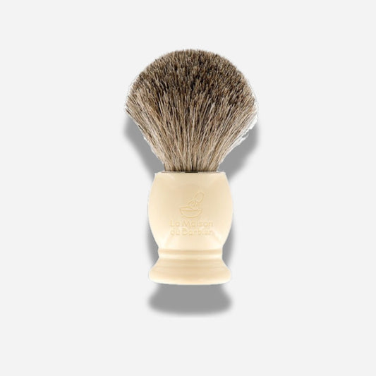 Blaireau naturel poils